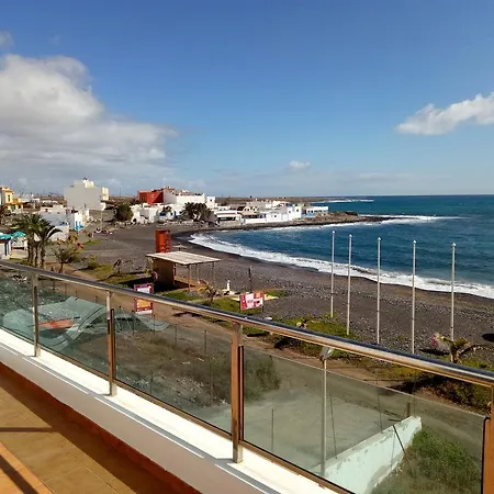 Lägenhet Primera Linea De Playa Puerto de las Lajas